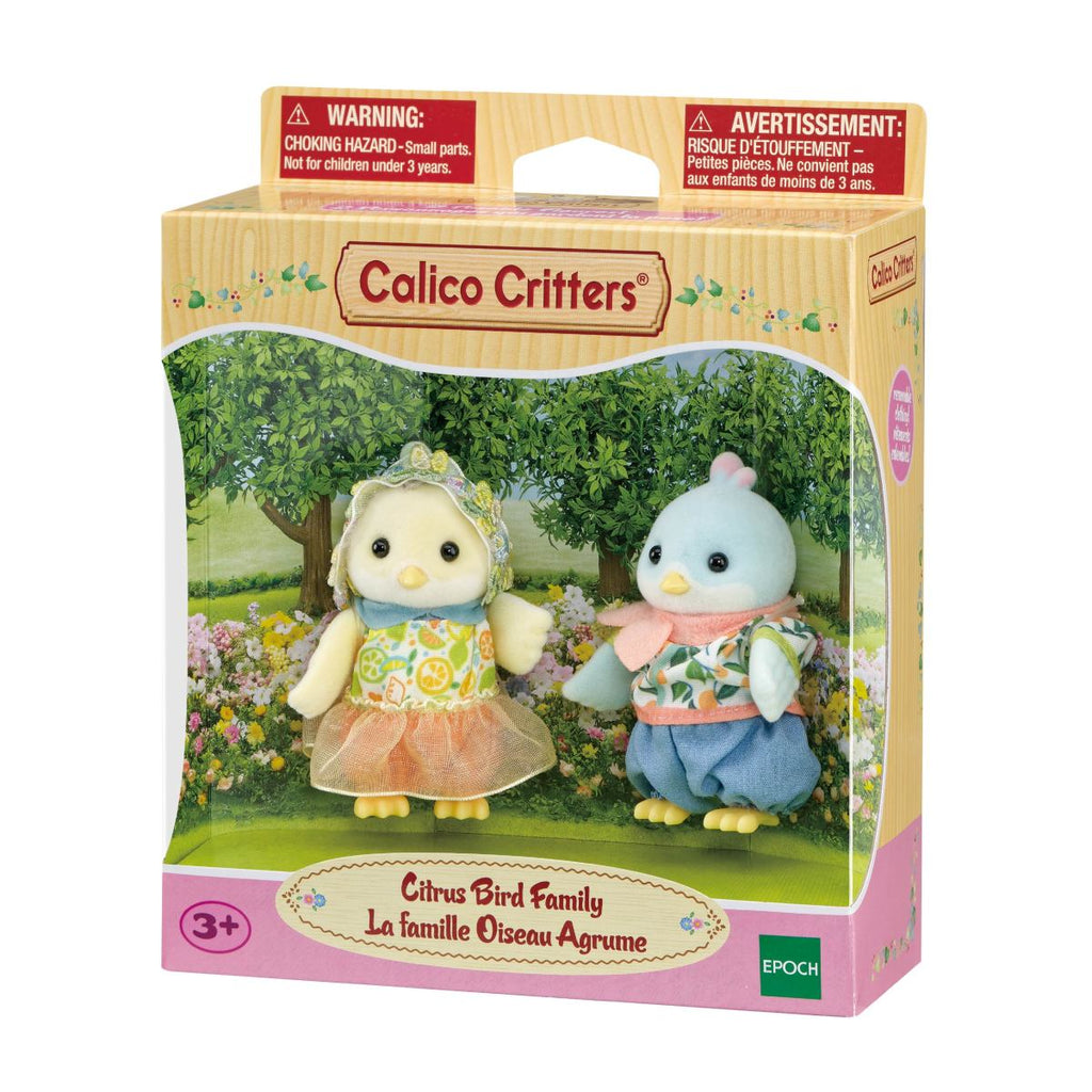 Calico Critters Citrus Bird Family