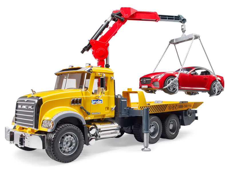 Granite Tow Truck w/ Bruder Roads