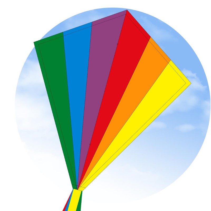 Rainbow 70cm Eddy