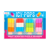 Icy Pops Scented Puzzle Erasers
