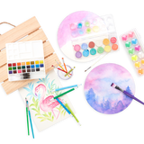 Paper Pad Circular Watercolor Chroma Bends