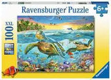 Swim with Sea Turtles 100pc Puzzle