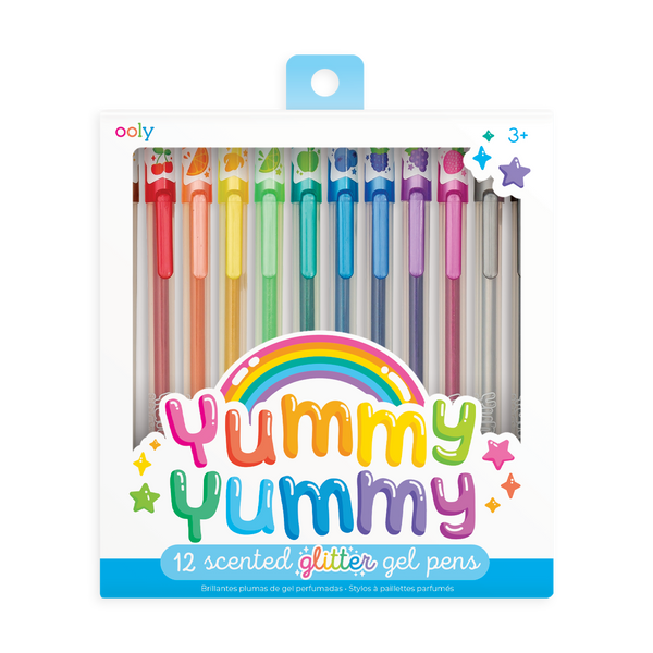 Glitter Gel Pens 2.0 Yummy Yummy Scented