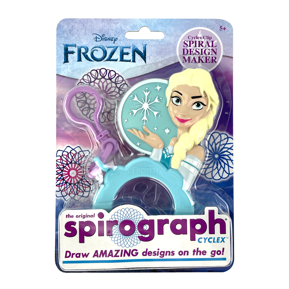 Elsa Spirograph Cycles Clip