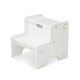 White Step Stool