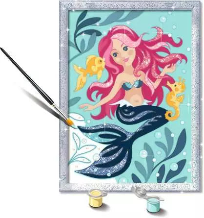 CreArt: Enchanting Mermaid w Glitter