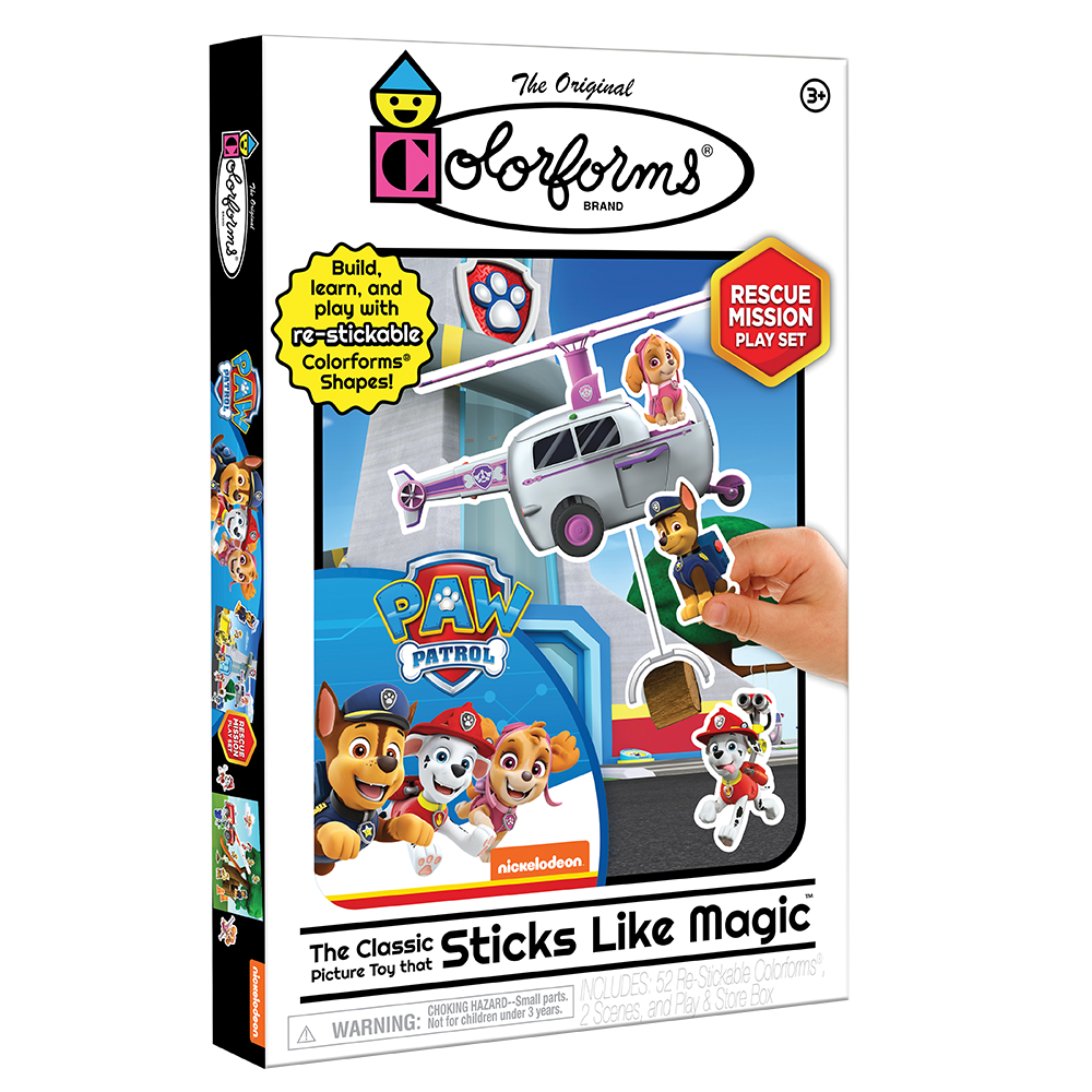 Paw Patrol- Colorforms Boxed Playset