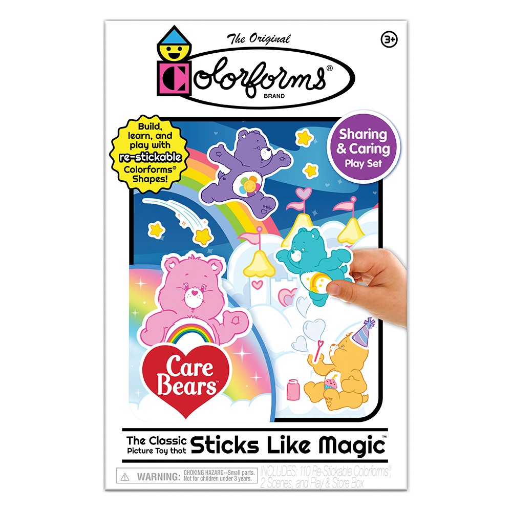 Colorforms Play Set Care Bears- Colorforms Boxed Playset | The Wooden Horse