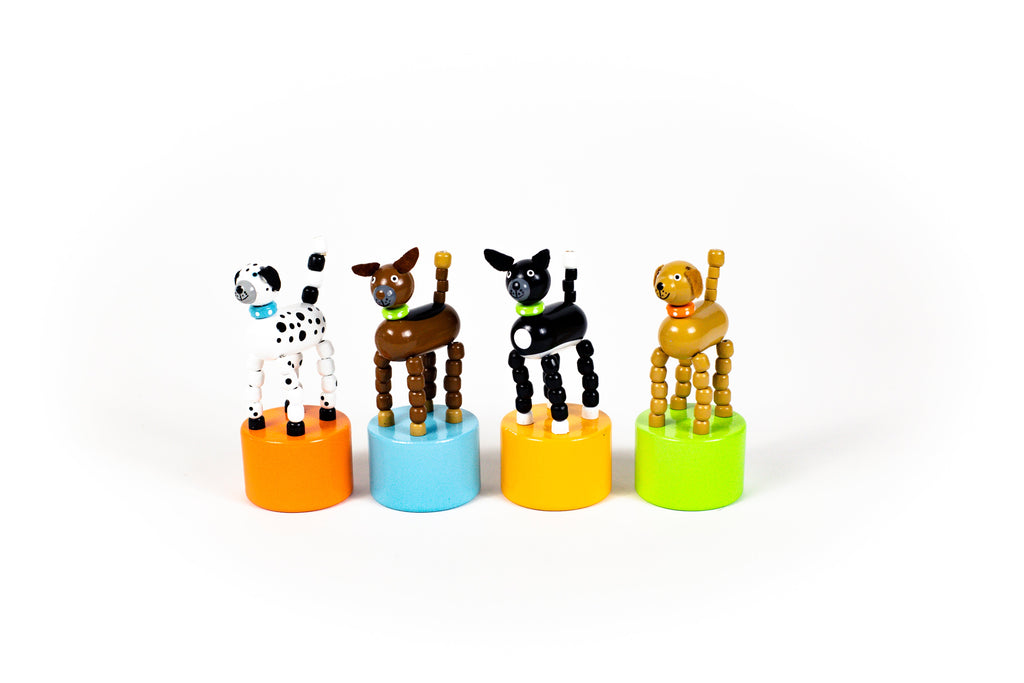Dogs Push Puppet