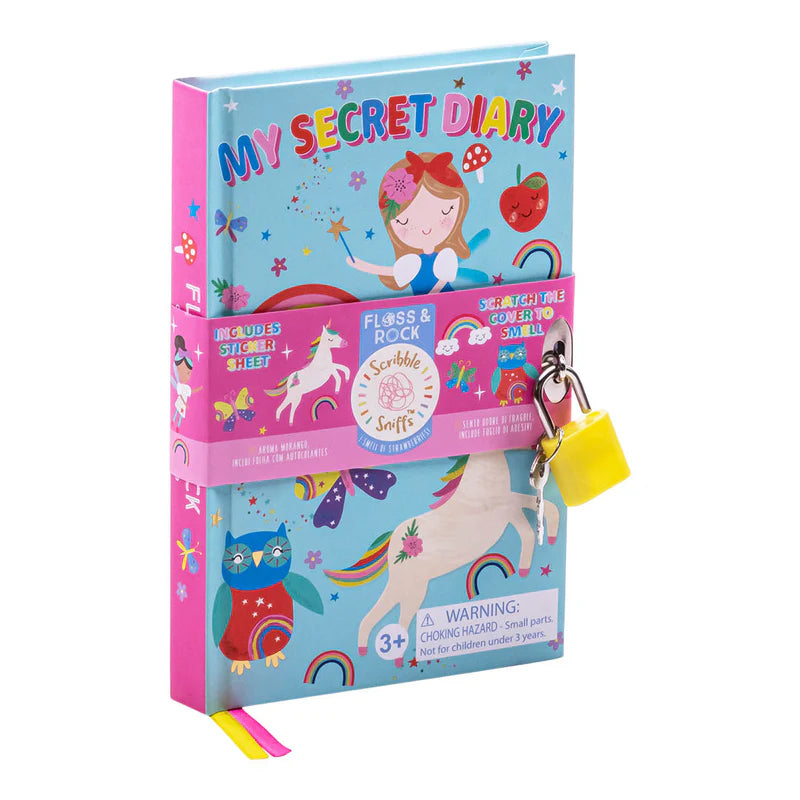Rainbow Fairy Scented Secret Diary