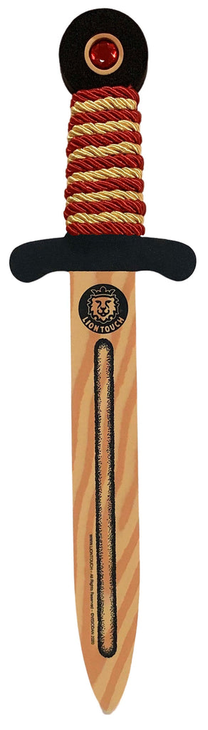 Red & Gold Woodylion Sword