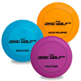 Disc Golf Discs 3 Set