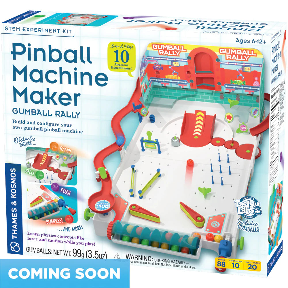 Pinball Machine Maker Gumball Rally