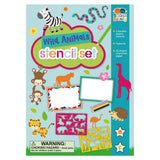 Stencils & Pencils Wallet - Wild Animals