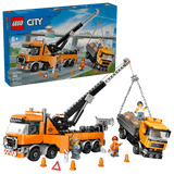 Heavy-Duty Recovery Tow Truck with Crane