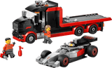 F1 Truck w Audi F1 Race Car