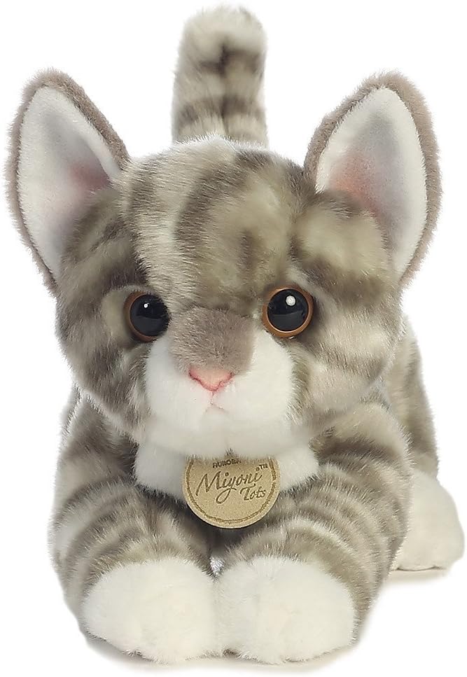 9" Grey Tabby Kittten