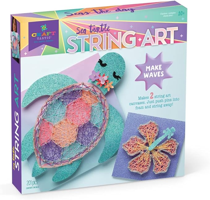 Sea Turtle String Art CT