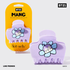 Plastic Puffy Claw Clip 1pc BT21 x Kitsch