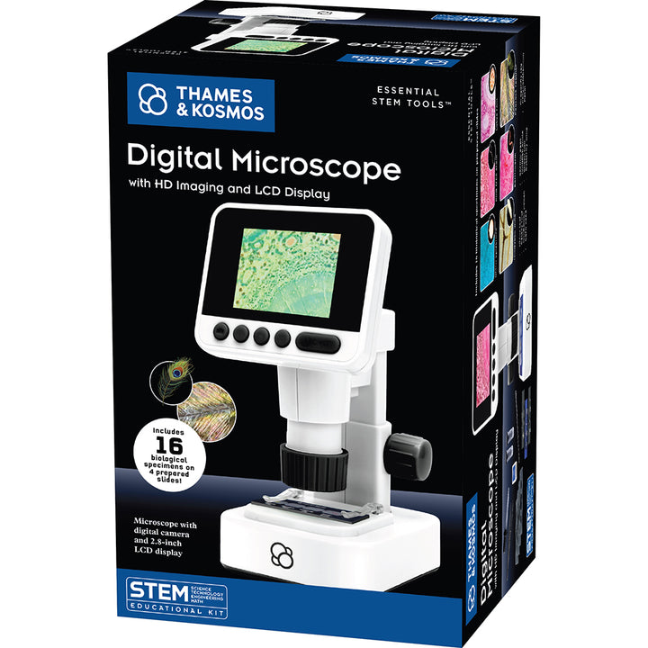 The Thames & Kosmos Digital Microscope with HD Ima