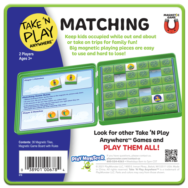 Matching Take 'N Play Anywhere