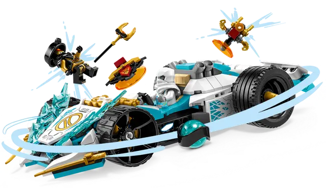 Zane's Dragon Power Spinjitzu Race Car