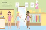 Sticker Dolly Dressing Shopping