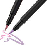 Felt Grip Brush Pen Black Edition 6ct Box