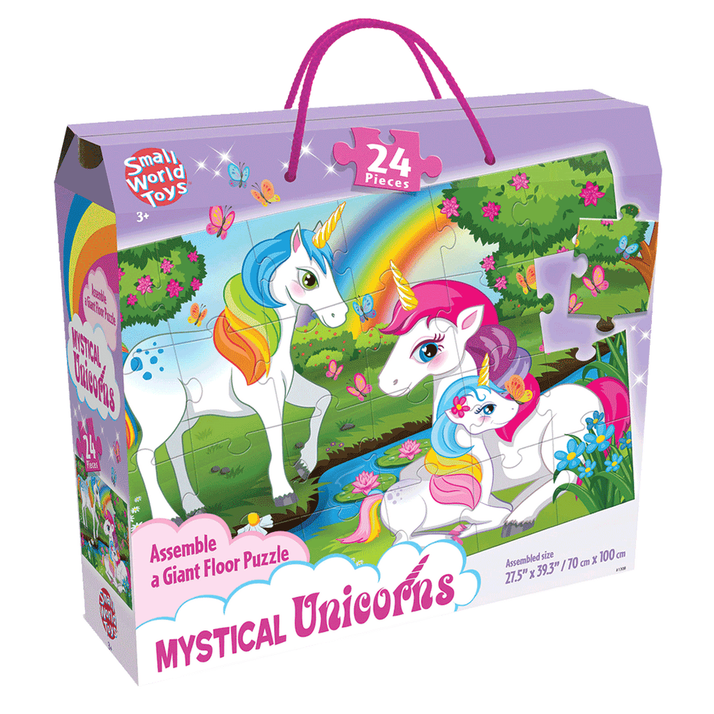 Mystical Unicorn Floor Puzzle 24 pc