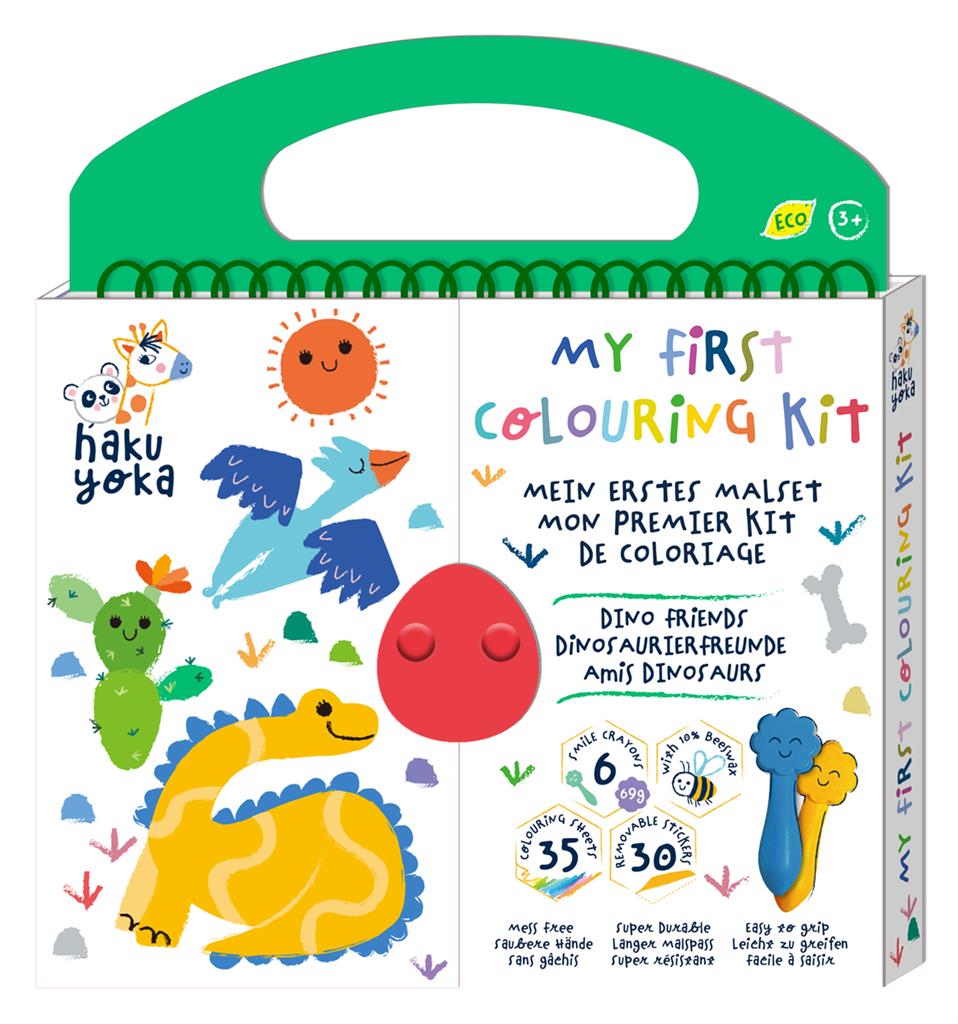 Dino Friends - My First Coloring Kit