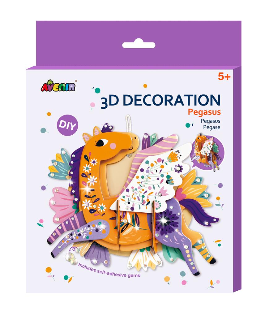 Pegasus 3D Decoration