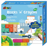 Traffic Blocks 'N' Crayons