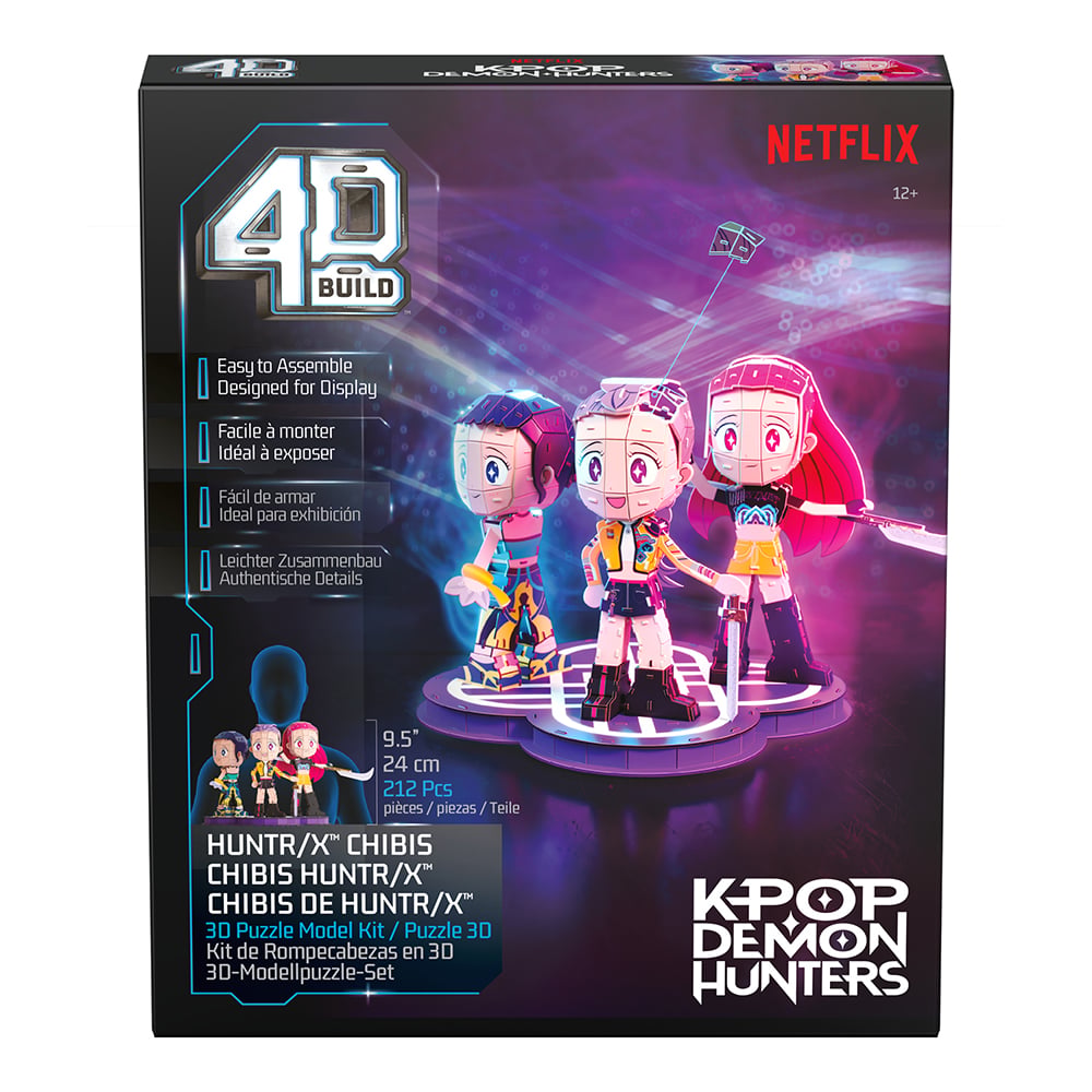 4D Build KPop Demon Hunters HUNTR/X Chibi
