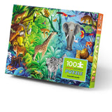 100-pc Holographic/Jungle Paradise