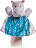 Lovey Puppet Jewel Hippo