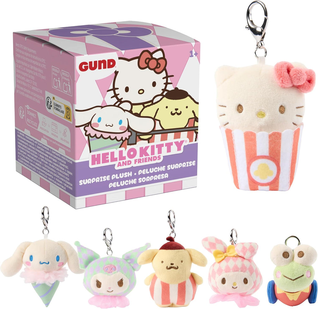 Hello Kitty and Friends Circus Surprise Box, 3.5 in