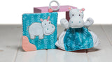 Lovey Puppet Jewel Hippo