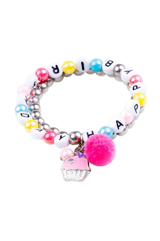 Happy Birthday Bracelet Set, 2pc