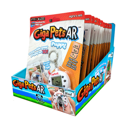 Unicorn, Puppy, T-Rex GigaPets 12 Unit Asst