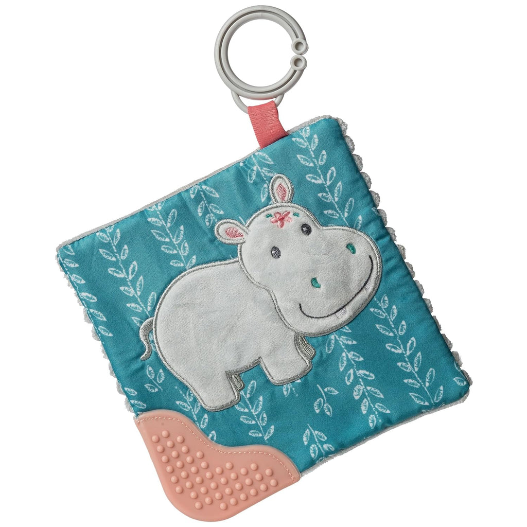 Crinkle Teether Jewel Hippo