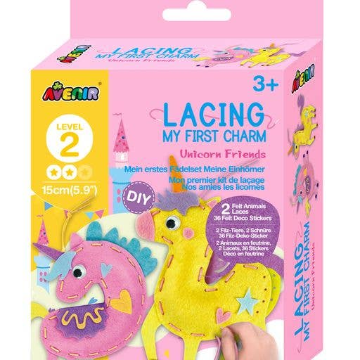 Unicorn Friends My First Lacing Kit