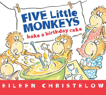 Five Little Monkeys Bake a Bday Cake BB
