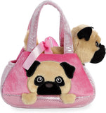 7” Pug Peek-a-Boo