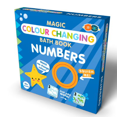 COLOR CHANGING BATH BOOK - NUMBERS
