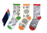 Color Your Own Socks in Tube