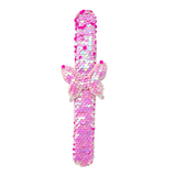Slap Bracelet Butterfly Sequin