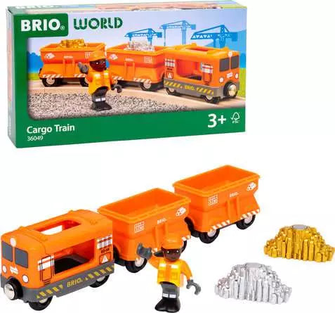 Gold Cargo Train
