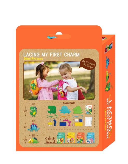 Dino Friends My First Lacing Kit