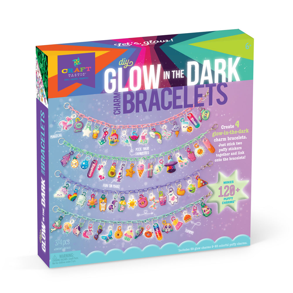 Glow In The Dark Charm Bracelet Craft-Tastic