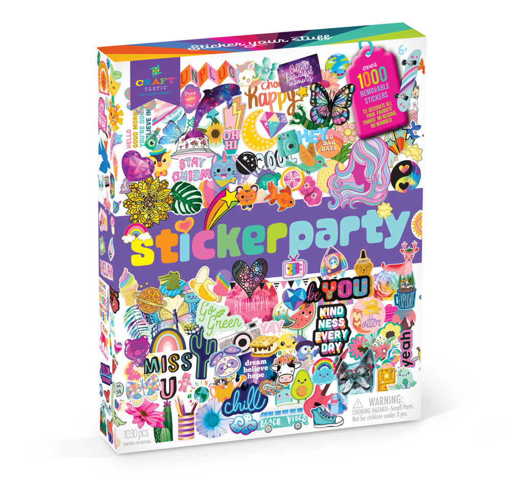 Craft-Tastic Sticker Party